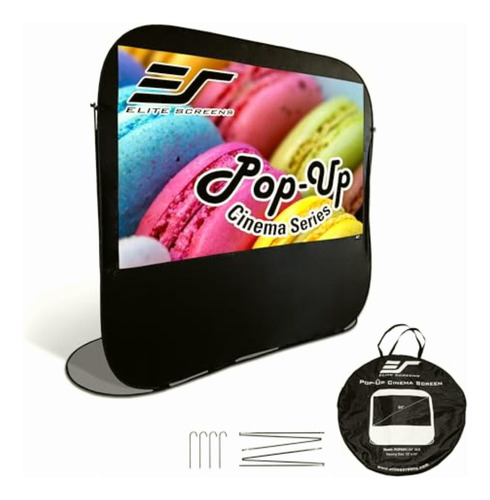 Elite Screens Pop92h Pop-up Cinema 92  Pantalla Para