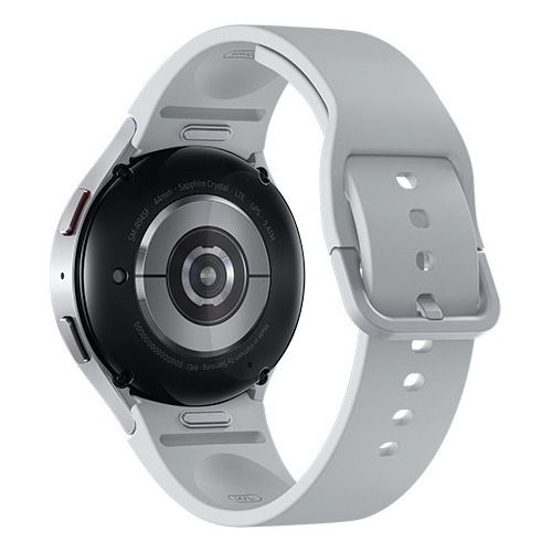 Smart Watch Reloj Samsung Galaxy Watch 6 44mm Gtia Oficial Color De La Caja Blanco Color De La Malla Silver Color Del Bisel Negro Diseño De La Malla Silicona