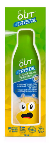 All Out Crystal Spray Para Piojos Y Liendres 150 Ml