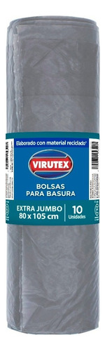 Bolsas Para Basura Virutex Extra Jumbo 80x105 Cm