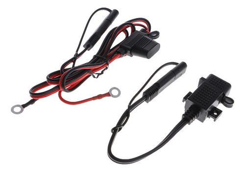 1 De Usb Para Motocicleta Adaptador Usb Voltaje De Del :