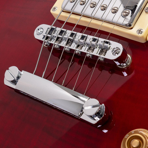 Guitarra Eléctrica Con Case Serie Unique Cosmos-wr Babilon Roja