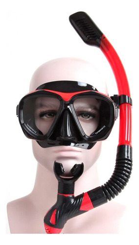 Para Adultos Máscara De Snorkel De Vidrio Templado Antivaho
