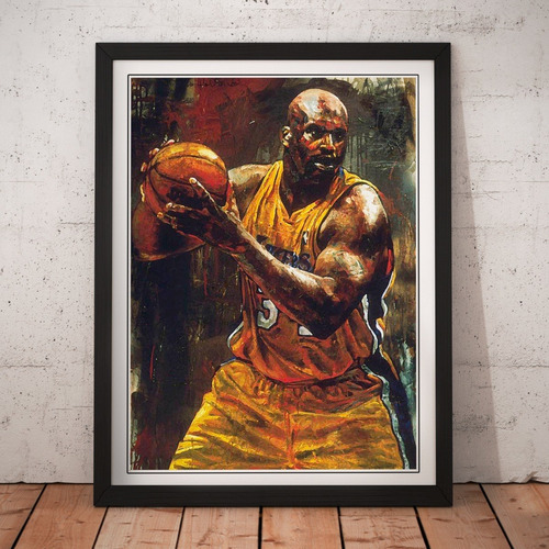 Cuadro Nba - Shaquille O´neal - Los Angeles Lakers