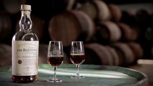 Imagen 3 de 8 de Whisky The Balvenie 21 Años Portwood 700ml En Estuche