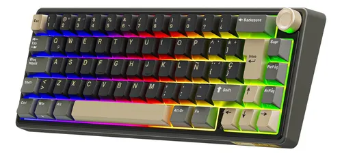 comprar Rk Royal Kludge Teclado Mecánico Español Con Mandos R65 60%