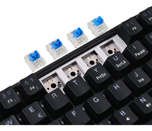 Teclado Mecânico Neologic Pro Dark Precision Rgb Abnt2