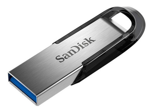 Imagem 1 de 4 de Pendrive SanDisk Ultra Flair 512GB 3.0 prateado