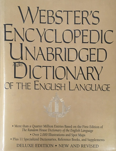 Websters Encyclopedic Unabridged Dictionary English Language