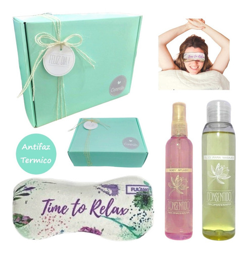 Combo Box Caja Mujer Regalo Zen Relax Rosas Zen Kit Set N91