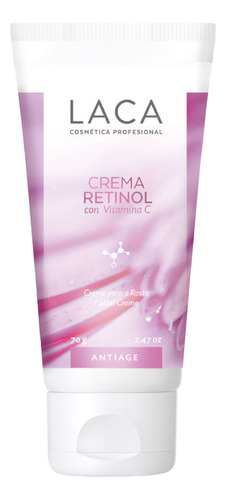 Crema Retinol Con Vitamina C Laca X 70g 