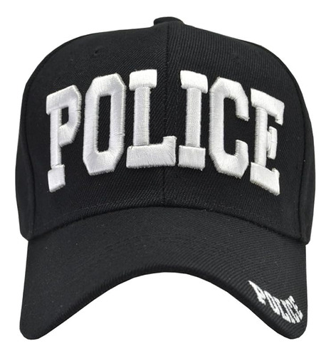 Gorra De Beisbol Con Sombrero De Policia Talla Unica Color N