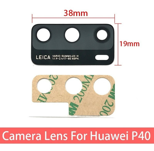 Mica De Reemplazo Huawei P40 Con Adhsivo