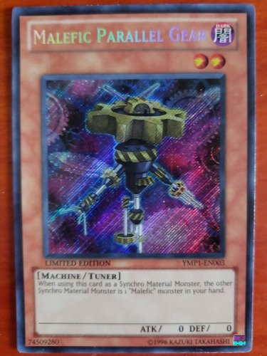 Yugioh! Malefic Parallel Gear 