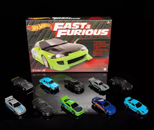 Hot Wheels Mattel Fast & Furious Coche de juguete – varios modelos