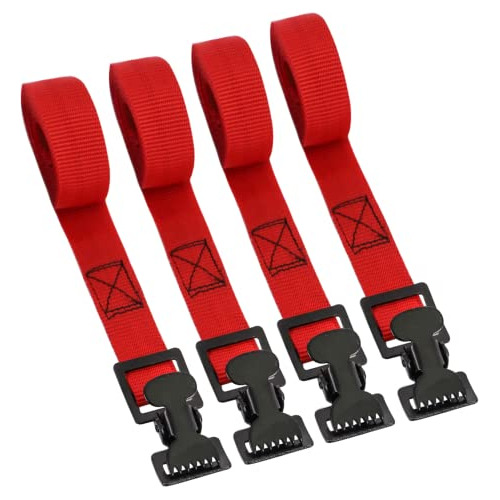 Xstrap 4pk 1  X 5-1/2ft Just Clip Correa De Amarre Mult...