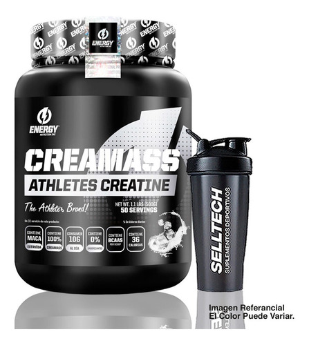 Creatina Energy Nutrition Creamass 500gr+shaker