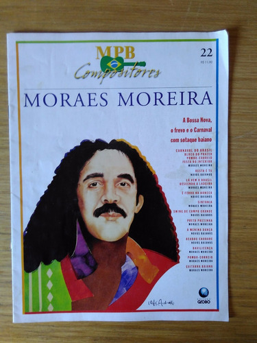 Revista Moraes Moreira Mpb Compositores 22 - Frete 11,00