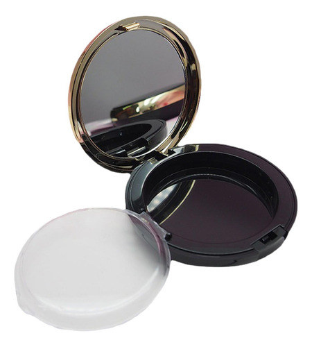 Caja Redonda Cosmética Vacía Resaltador Colorete Viaje Diy