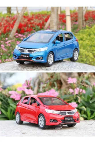 Compatible Con Honda Fit Miniatura Escala 1:32 De Metal