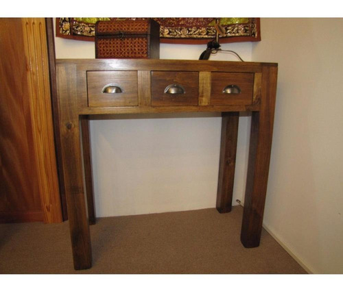 Imagen 6 de 7 de Mesa De Arrime C/ 5 Cajones Lustre Hidrolaqueada