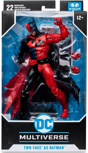 Mcfarlane Dc Multiverse Two Face As Batman Reborn