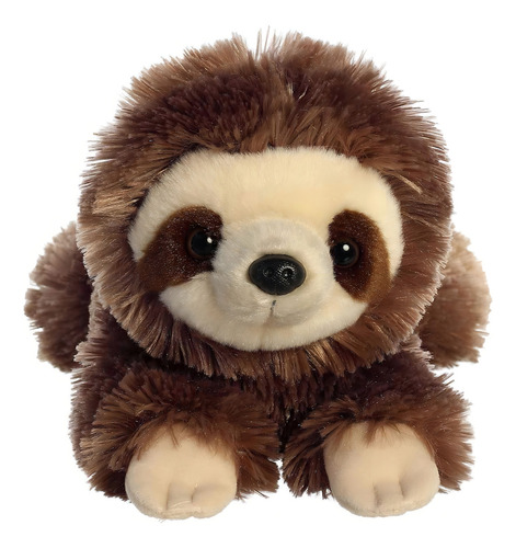Peluche Aurora Flopsie Adorable Perezoso Snoozy 30cm Color Marrón Claro