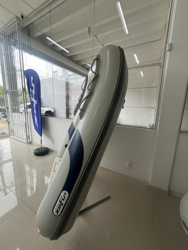 Bote Inflavel Zefir Wind F 200 - Cinza Com Azul