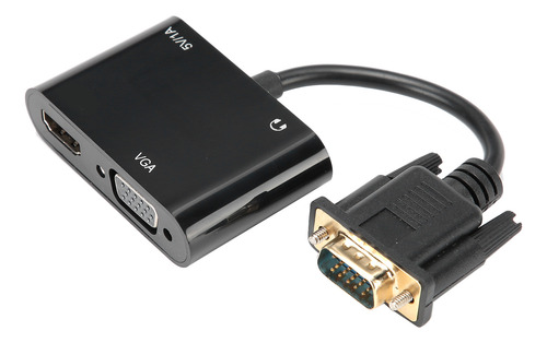 Adaptador Vga A Pantallas De Proyector De Tv Con Convertidor