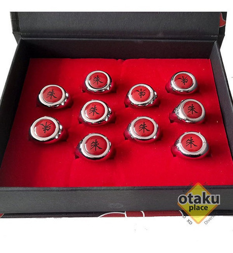 Imagen 1 de 3 de Anillo Itachi Akatsuki