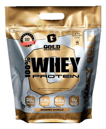 Whey Protein 100% Gold Nutrition 5lb