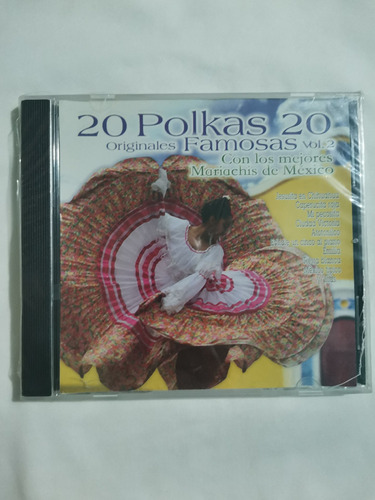 20 Polkas Originales Famosas Vol.2 Cd Original Nuevo Sellado