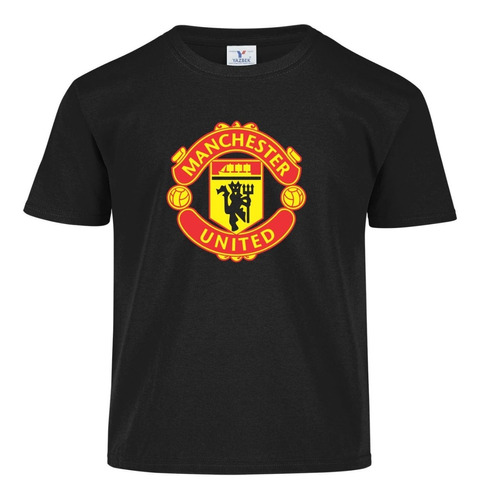 Playera Manchester United Para Niño Y Niña