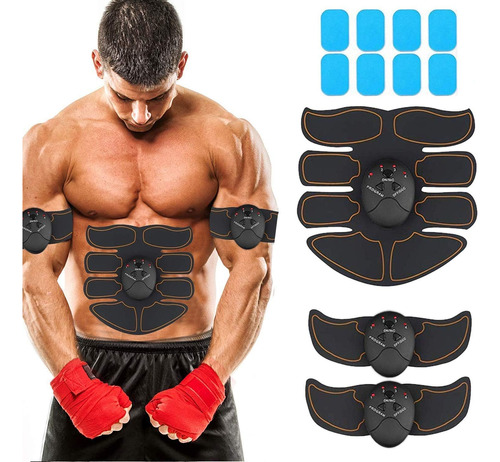 Tóner Muscular Abs Stimualtor Cinturón De Entrenamiento Cuer