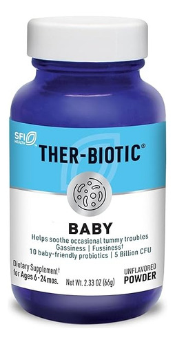 Klaire Labs Ther-biotic Baby En Polvo 66g Apoyo Intestinal