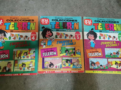 Cómics La Familia Telerin Número 4 5 Y 6