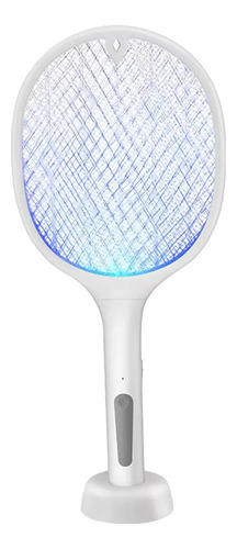 Raquete Mosquito Usb Recarregável Bug Zapper Racket Para