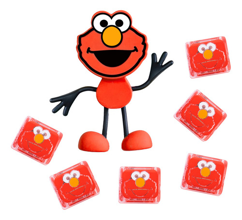 Glo Pals X Sesame Street Elmo - Juguete De Bao Activado Por