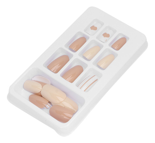 Juego De Puntas De Uñas Postizas 24 Uds. Cubierta