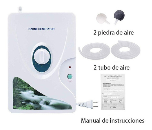 Imagen 8 de 8 de Filtro Generador De Ozono 600mg/h