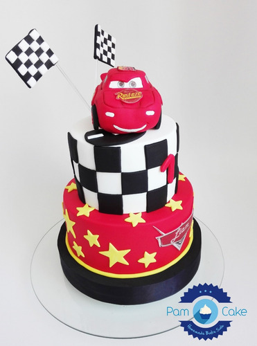 Torta Artesanal Cars Personalizada