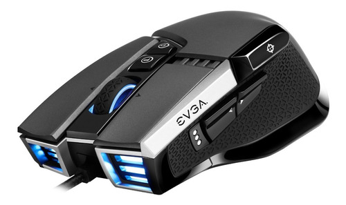 Mouse Gamer Evga X17 Cable 16000 Dpi 400 Ips 10 Botones