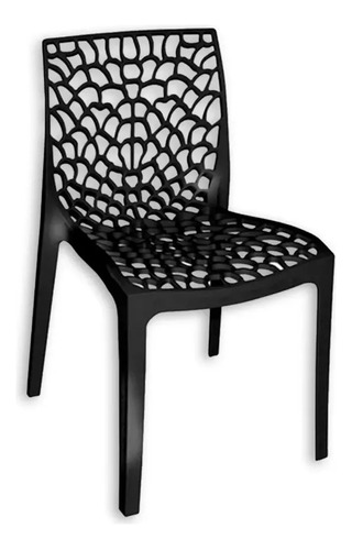 Silla Sillon Perla Reforzado Mascardi Negro