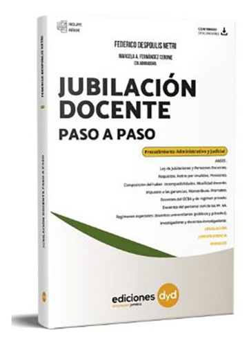 Jubilacion Docente Paso A Paso - Despoulis Netri, Federico