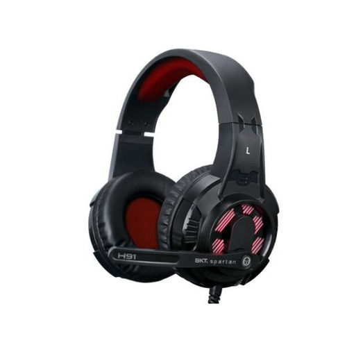 Imagen 5 de 5 de Auriculares Con Microfono Bkt H91 Usb / Plug 3.5mm Headset