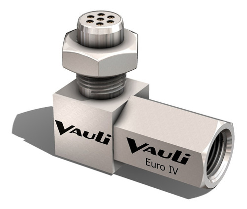 Mini Catalizador 90º Vauli Sensor Oxígeno Apaga Check Engine