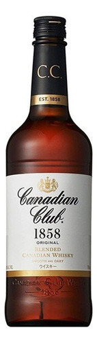 Whisky Canadian Club 1858 Original X 1000cc
