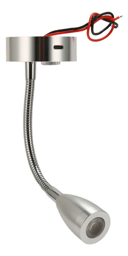 Cabecera Led Para Lectura Rv, Usb Tipo C, 3 Temperaturas De