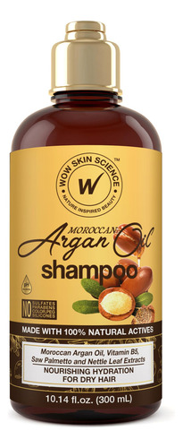Wow Skin Science Moroccan Argan Oil Shampoo - Sulfate Free S