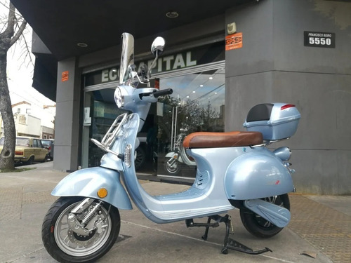 Scooter Moto Eléctrica Sunra Vespa Vintage Potenciada Litio